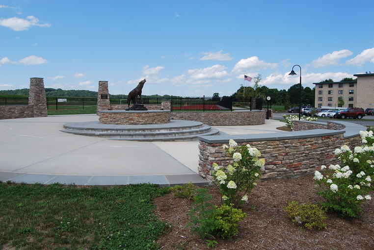 Wolf Plaza, Hyde School, Woodstock, CT